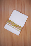 FCD-580 W/D DHOTI 3.80 MTR - Gold Yellow