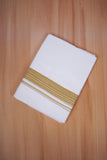 FCD-580 W/D DHOTI 3.80 MTR - Gold Yellow