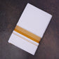 ZENITH GOLD 7 W/D DHOTI 4.00 MTR-Gold