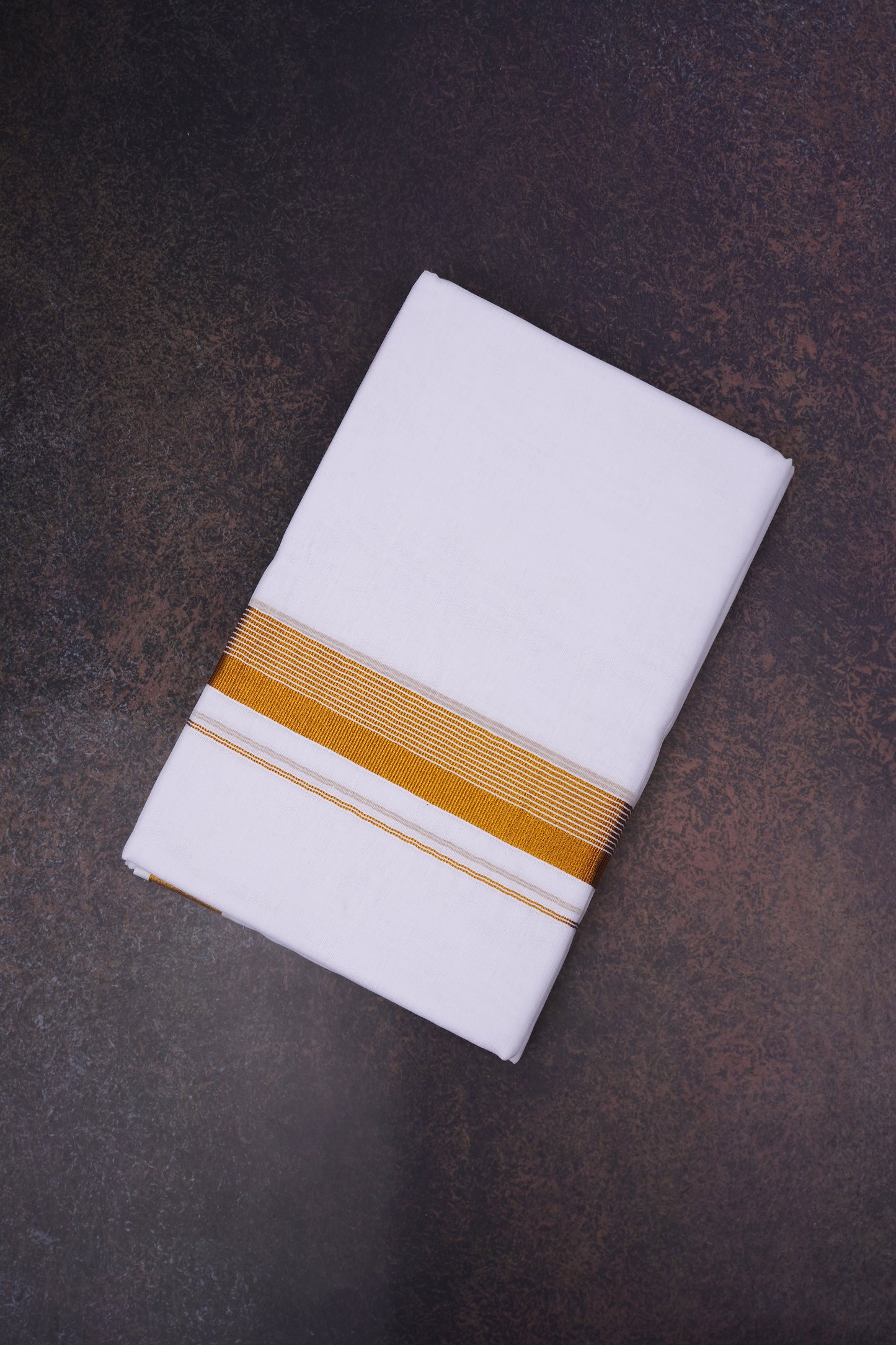 ZENITH GOLD 7 W/D DHOTI 4.00 MTR-Gold