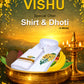 Vishu Kani White Double Set F/s