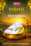 Vishu Kani White Double Set F/s