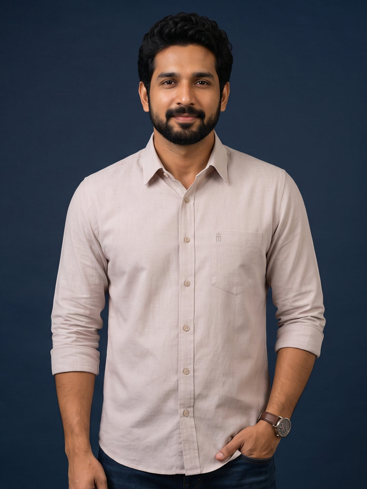 Bamboo Breeze Formal Color Shirt For Men - 94001