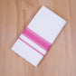 FCD-422 W/D DHOTI 3.80 MTR- Pink