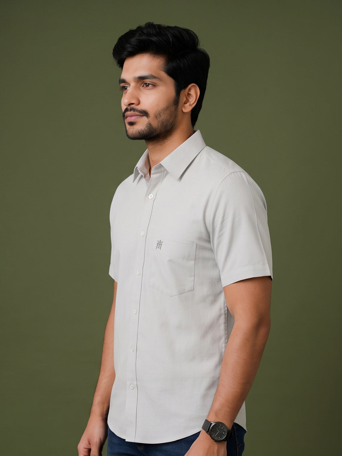 Bamboo Breeze Formal Color Shirt For Men - 94002