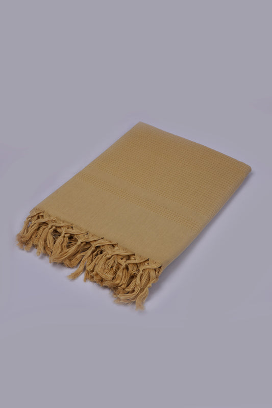 HONEY COLOUR COTTON - CBT-20 BATH TOWEL 30X60 - LIGHT BROWN