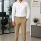 Linen Max Formal White Shirt For Men