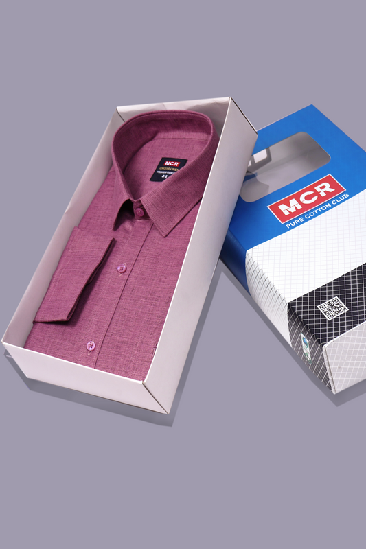 MCR CROSS WORLD 1053 Full Sleeve Formal Color Shirt For Men