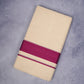 FCD-76C C/D DHOTI  4.00 MTR-Dark Pink