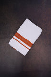 FD-176 W/D DHOTI 3.80 MTR-Orange