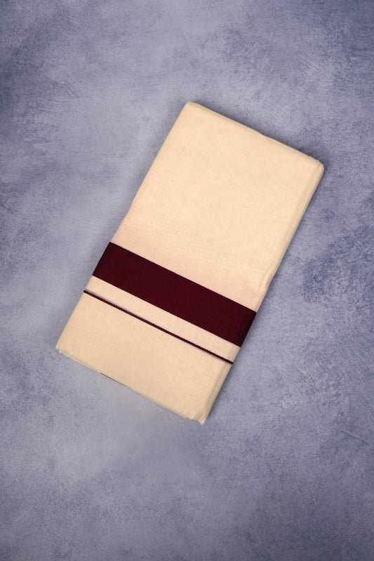 FCD-366C C/D DHOTI  3.80 MTR-maroon