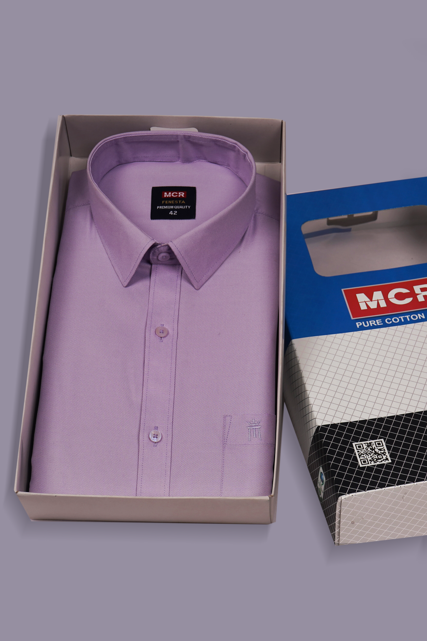 MCR FENESTA 47502 Half Sleeve Formal Color Shirt For Men