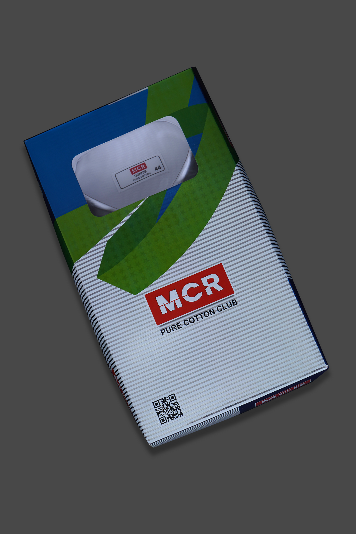 MCR DENNIS Half Sleeve Formal White Shirt For Men-APPLE CUT