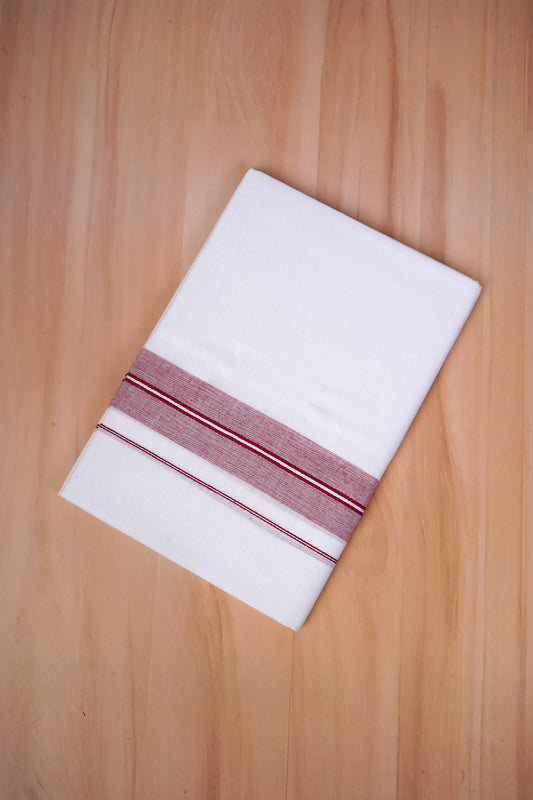 FCD-571 W/D DHOTI 3.80 MTR - Red