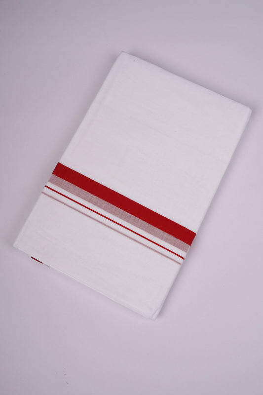 HD-29 W/D DHOTI  4.00 MTR-Red