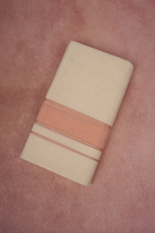 FCD-364C C/D DHOTI  3.80 MTR-Light Brown