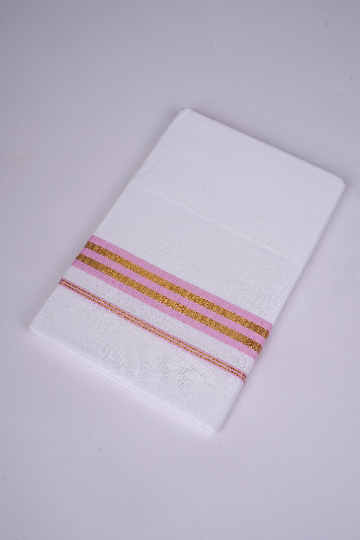 FS-100 W/S DHOTI  2.00 MTR  -pink