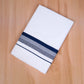 FCD-602 W/D DHOTI 3.80 MTR - Nacy Blue