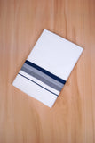 FCD-602 W/D DHOTI 3.80 MTR - Nacy Blue