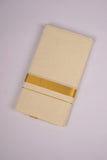 GLD-03C CREAM DOUBLE DHOTI  4.00 MTR