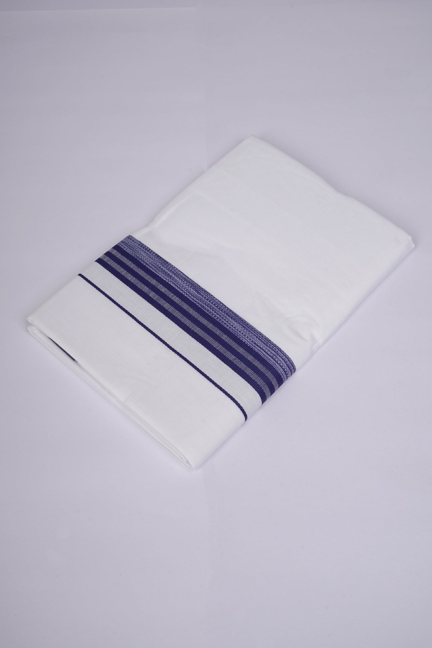 FS-129 W/S DHOTI  1.90 MTR -  Navy Blue