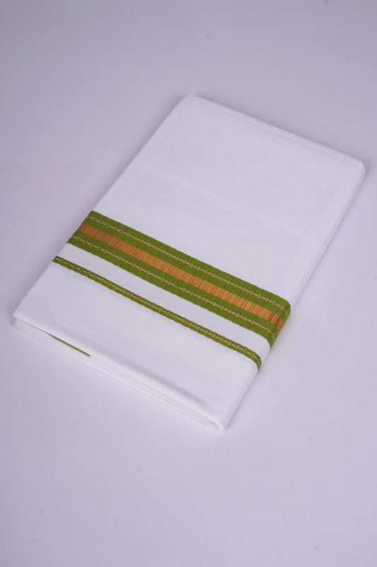 FS-108 W/S DHOTI  2.00 MTR - Green