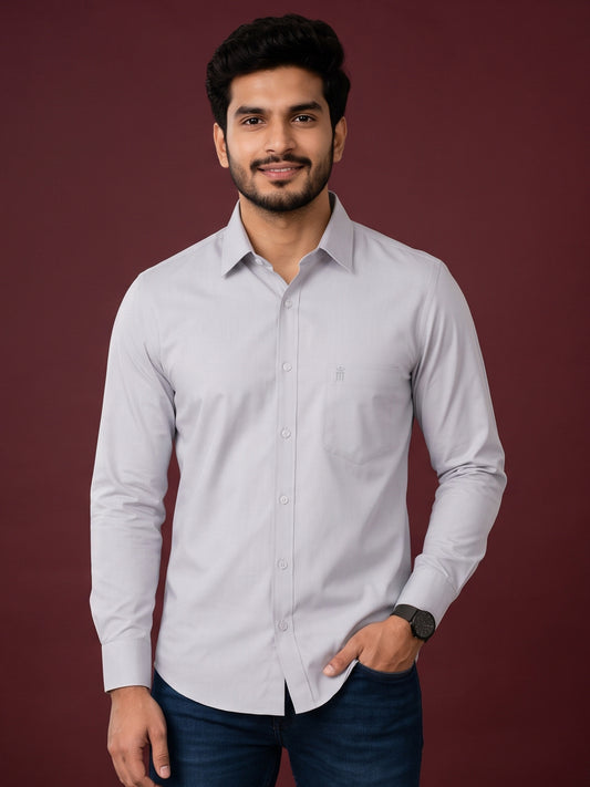 Bamboo Breeze Formal Color Shirt For Men - 94003
