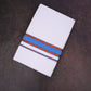 FD-176 W/D DHOTI 3.80 MTR-Sky Blue
