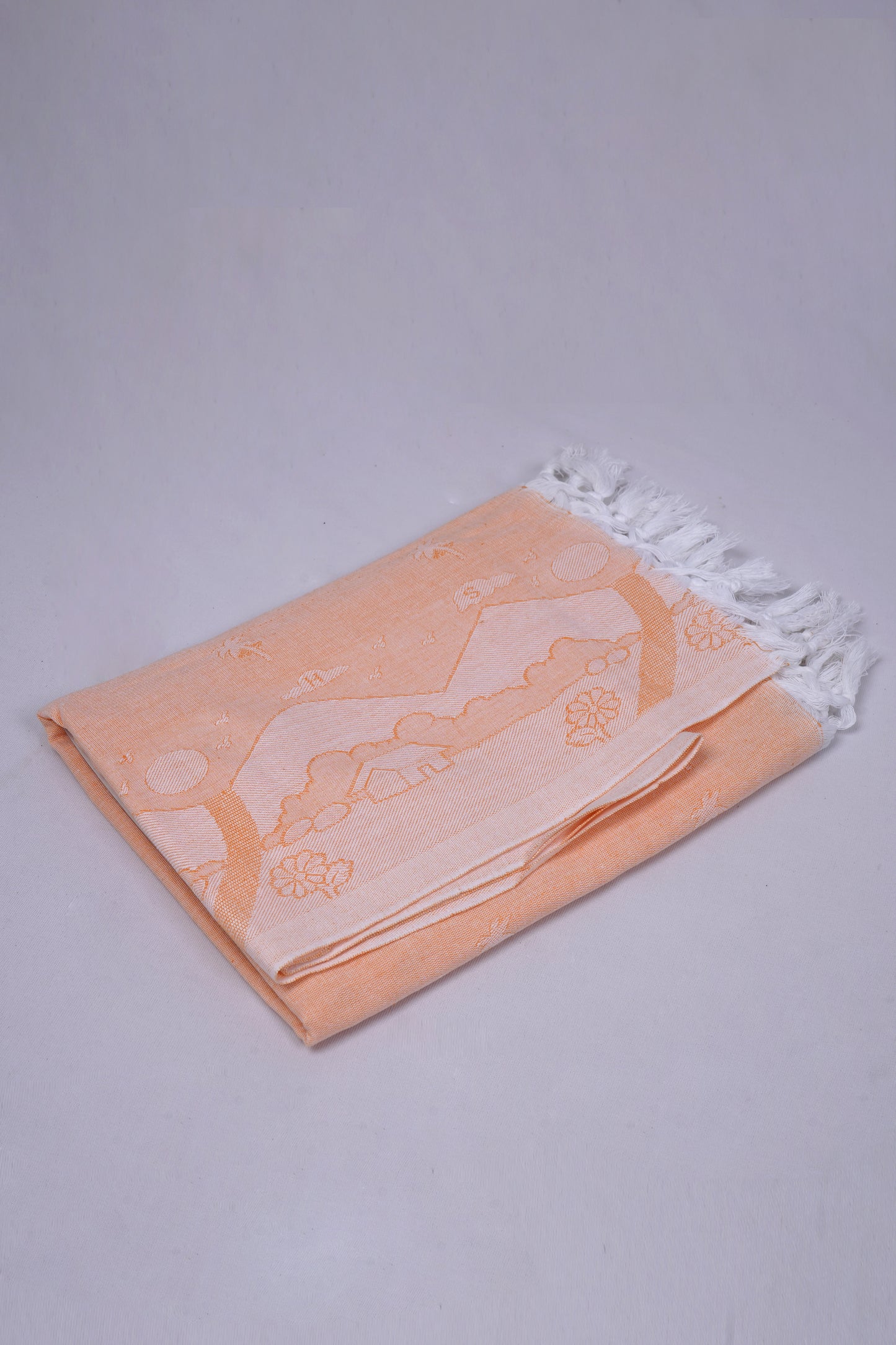 JACQU COTTON COTTON - CBT-19 BATH TOWEL - 30X60 - DARK ORANGE