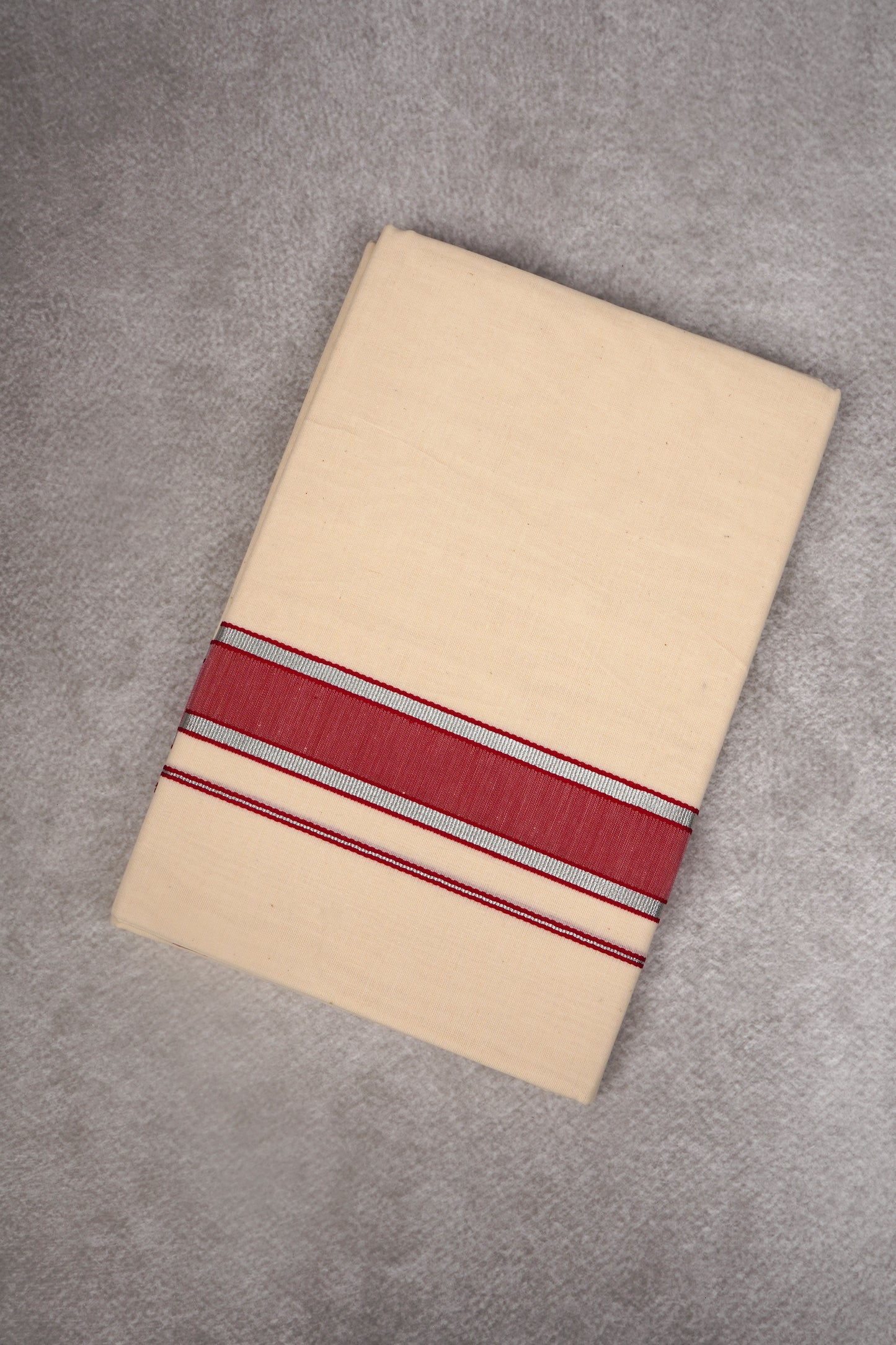 FD-178C C/D DHOTI  3.80 MTR-Dark Pink
