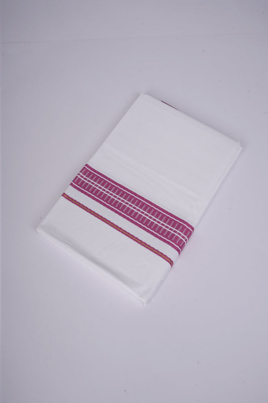 FS-99 W/S DHOTI 2.00 MTR - DARK PINK