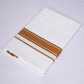 FS-130 W/S DHOTI   1.90 MTR - Light Orange