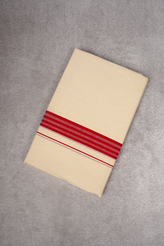FD-189C C/D DHOTI  3.80 MTR-Red