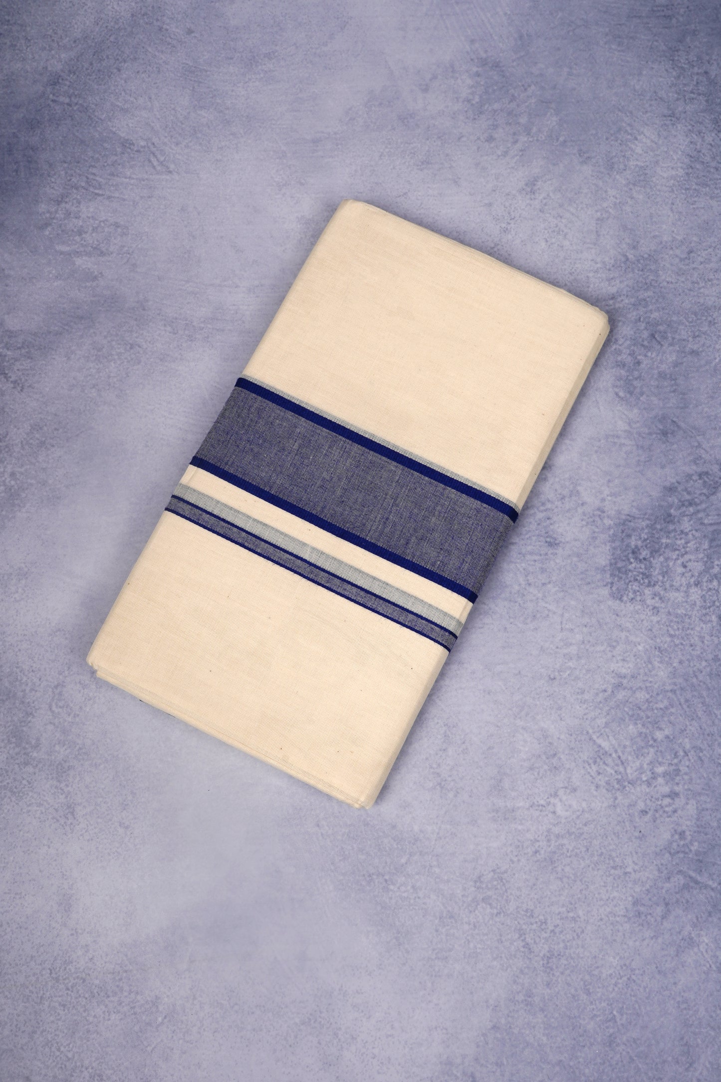 FCD-74C C/D DHOTI  4.00 MTR-Navy Blue