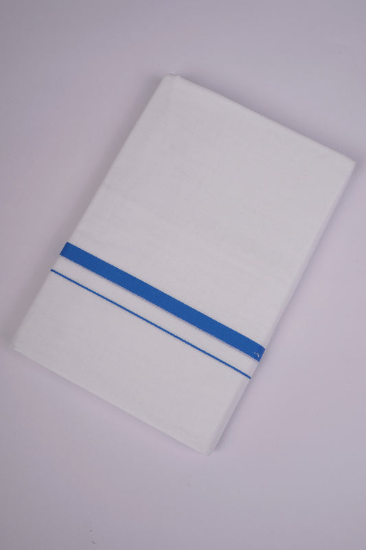 HD-25 W/D DHOTI  3.80 MTR-Blue
