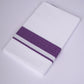 FS-136 W/S DHOTI  2.00 MTR - Violet