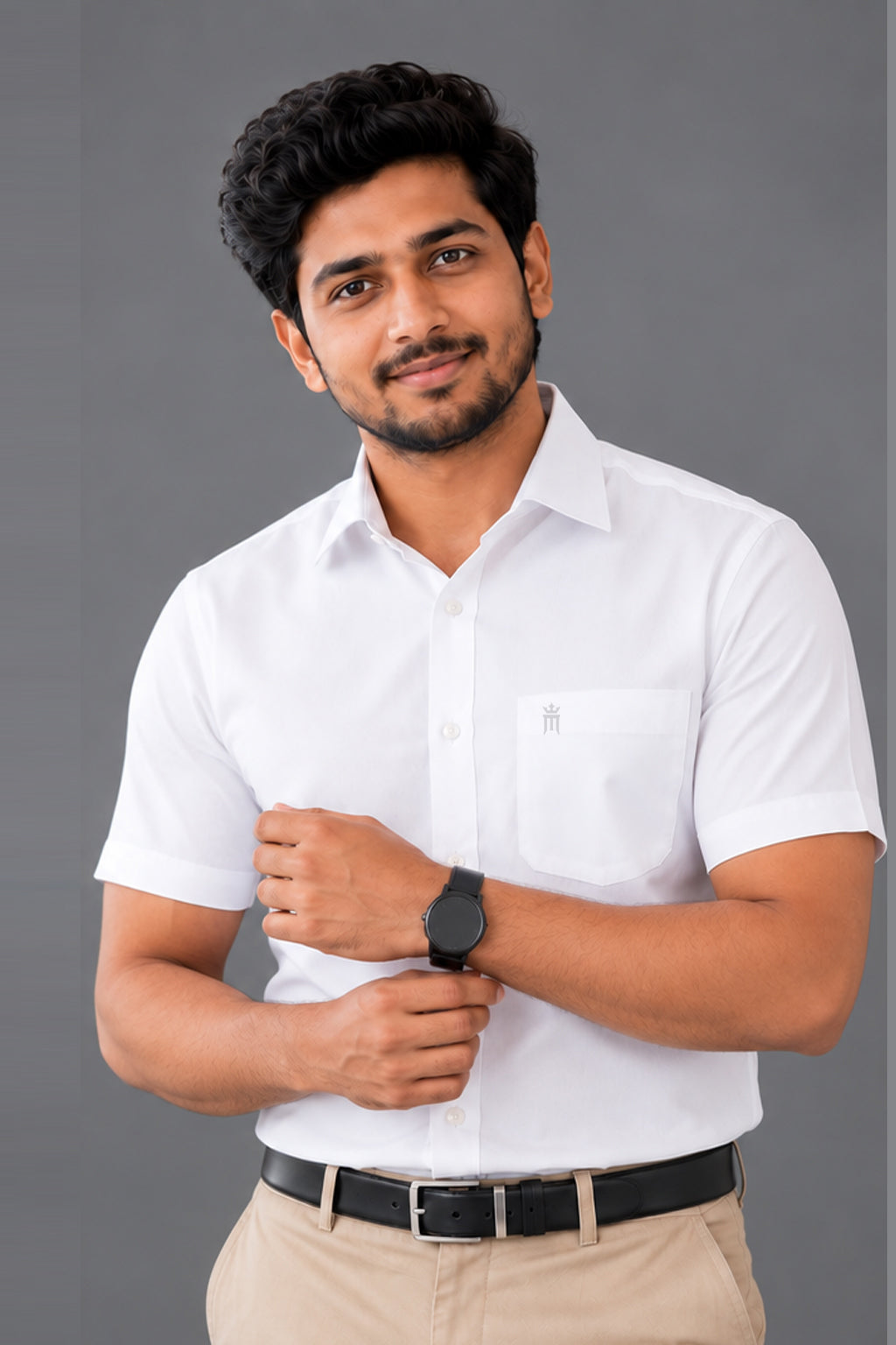 Business Man Formal White Shirt For Men
