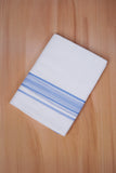 FCD-588 W/D DHOTI 3.80 MTR - Sky Blue