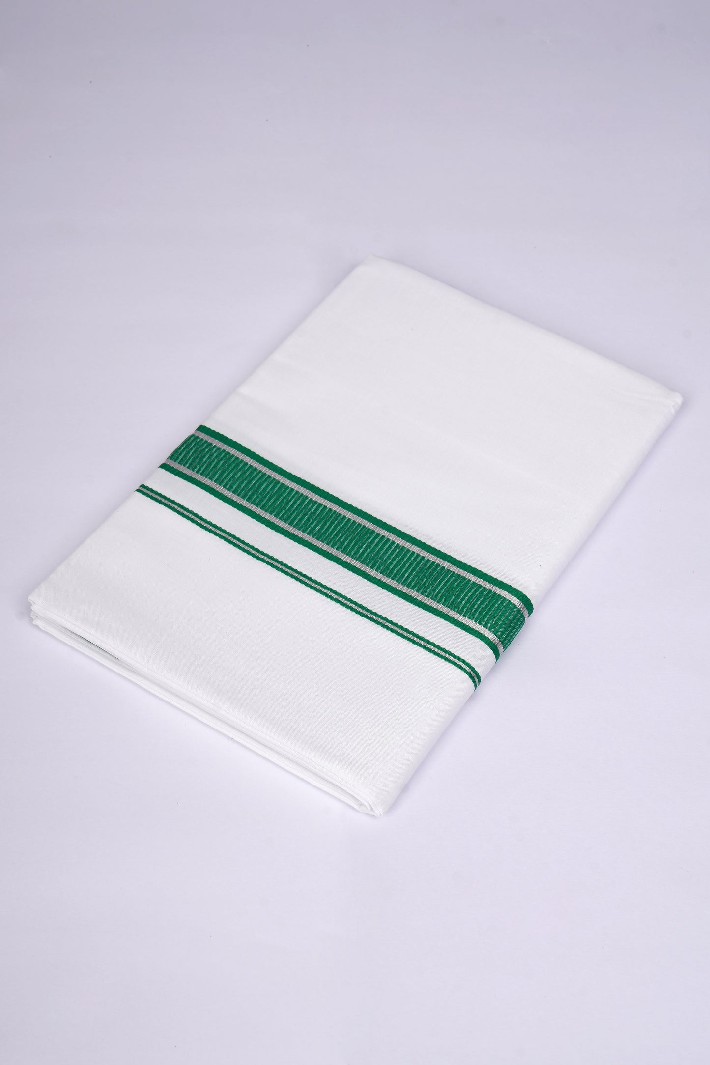 FS-130 W/S DHOTI  1.90 MTR - Dark Green