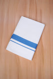 FCD-406 W/D DHOTI 3.80 MTR - Sky Blue