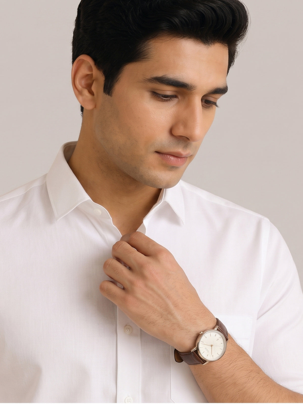 Captain Formal White Shirt For Men