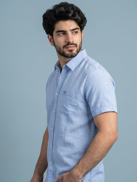 MCR CLUB COLOUR 99101 Half Sleeve Formal Color Shirt For Men