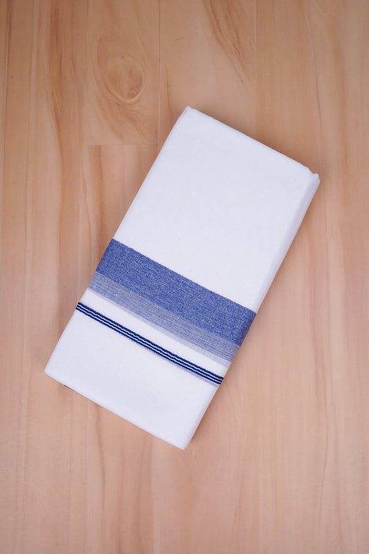 FCD-394 W/D DHOTI 3.80 MTR-Blue 4
