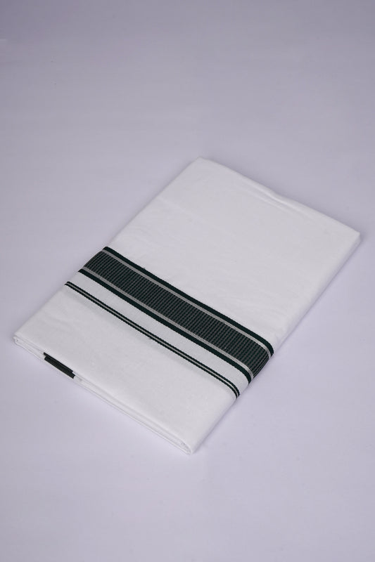 FS-130 W/S DHOTI  1.90 MTR - Dark Green