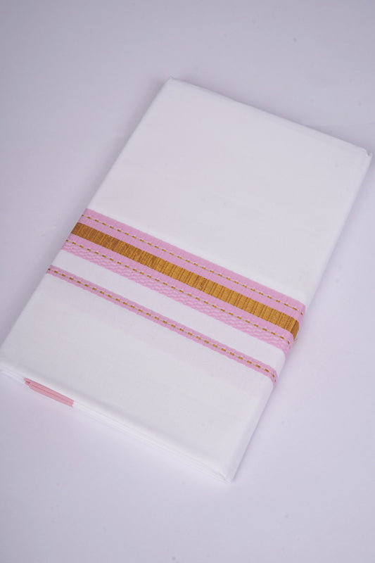 FS-108 W/S DHOTI  2.00 MTR - Pink