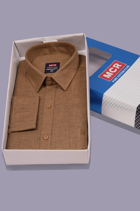 MCR CROSS WORLD 1052 Full Sleeve Formal Color Shirt For Men