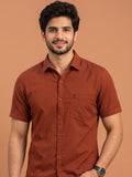 MCR VEGA FORD 23002 Half Sleeve Formal Color Shirt For Men