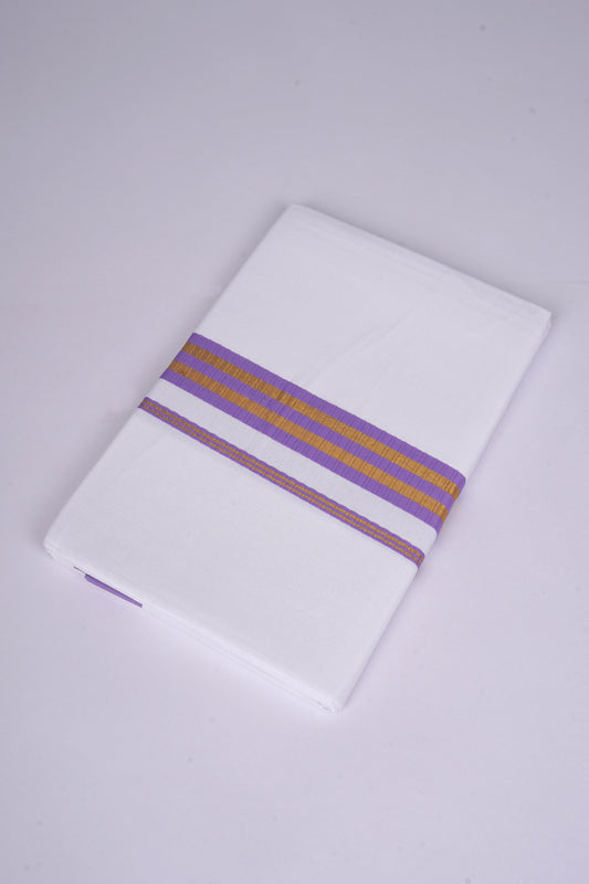 FS-100 W/S DHOTI  2.00 MTR - Violet