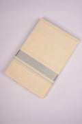 SLD-46C CREAM DOUBLE DHOTI  3.80 MTR