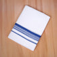 FCD-586 W/D DHOTI 3.80 MTR - Blue